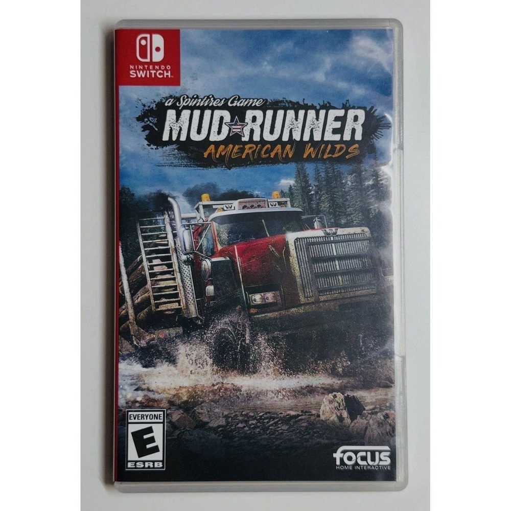 MudRunner American Wilds Edition Nintendo Switch Off-Road Driving Game
